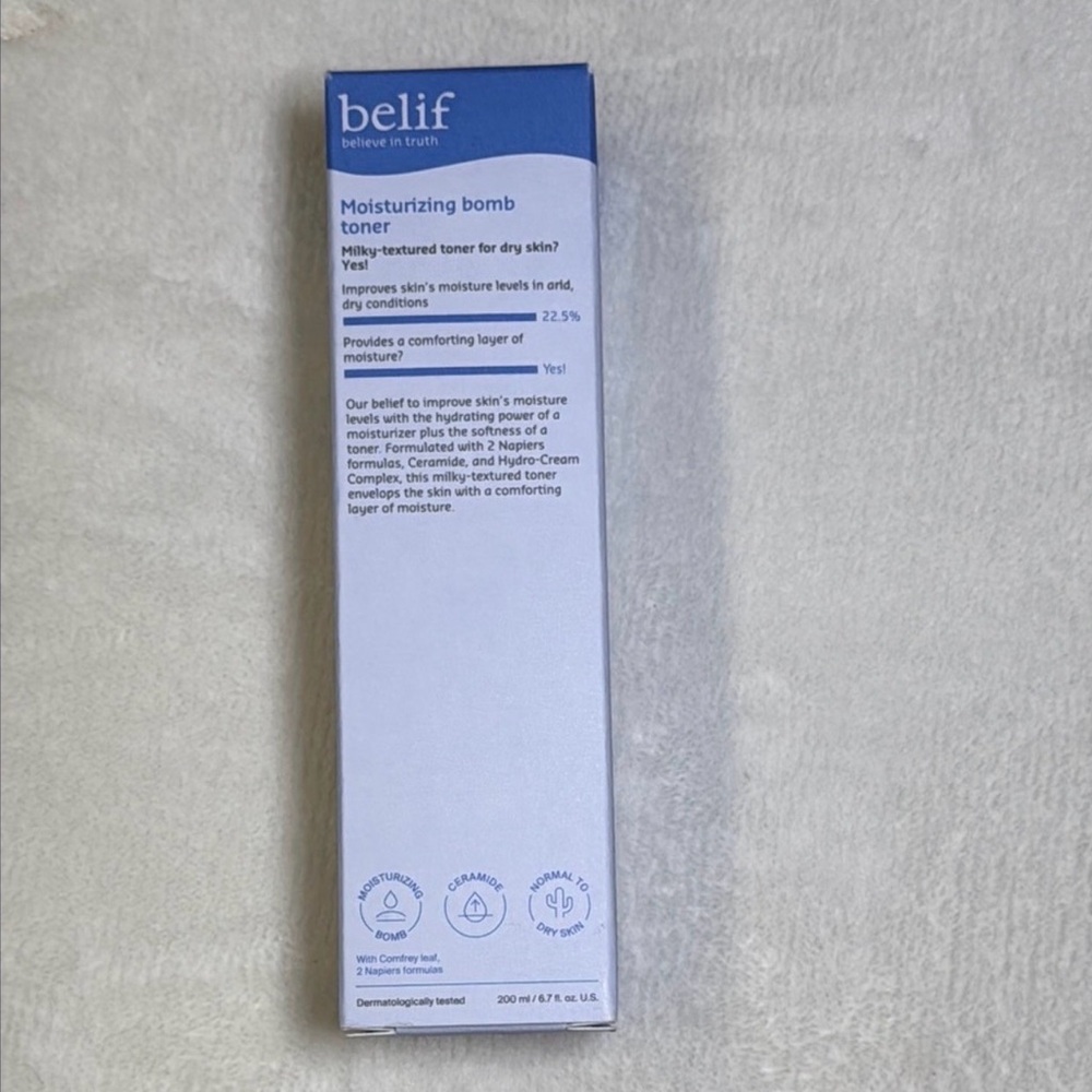 Belif Moisturizing Bomb Toner 200ml/6.7oz NEW - Picture 4 of 7